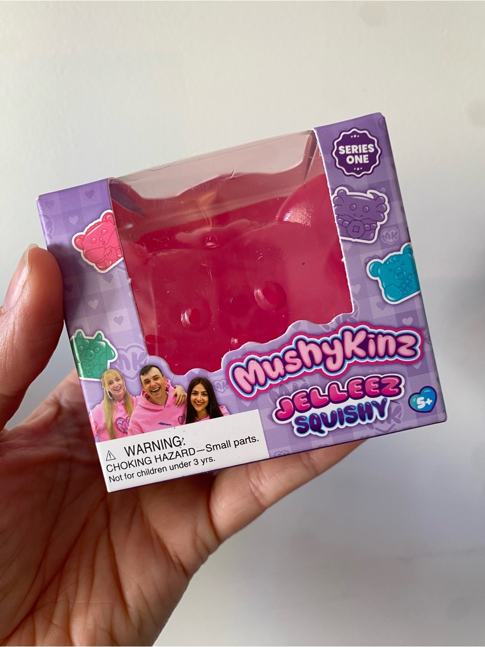 Mushykinz Jelleez Squishy- Pink Rosy
